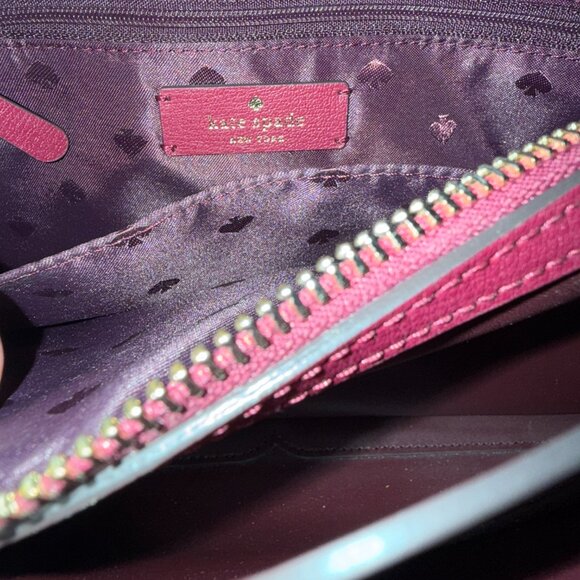 Kate Spade New York Tippy Triple Compartment Satchel with Matching Wallet - Picture 7 of 11